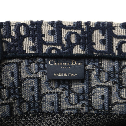 Christian Dior Oblique Medium Book Tote Blue Multicolor 6 of 8