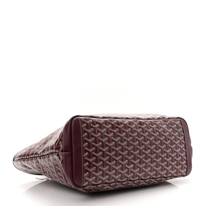 Goyard Goyardine Artois MM Burgundy 4 of 10