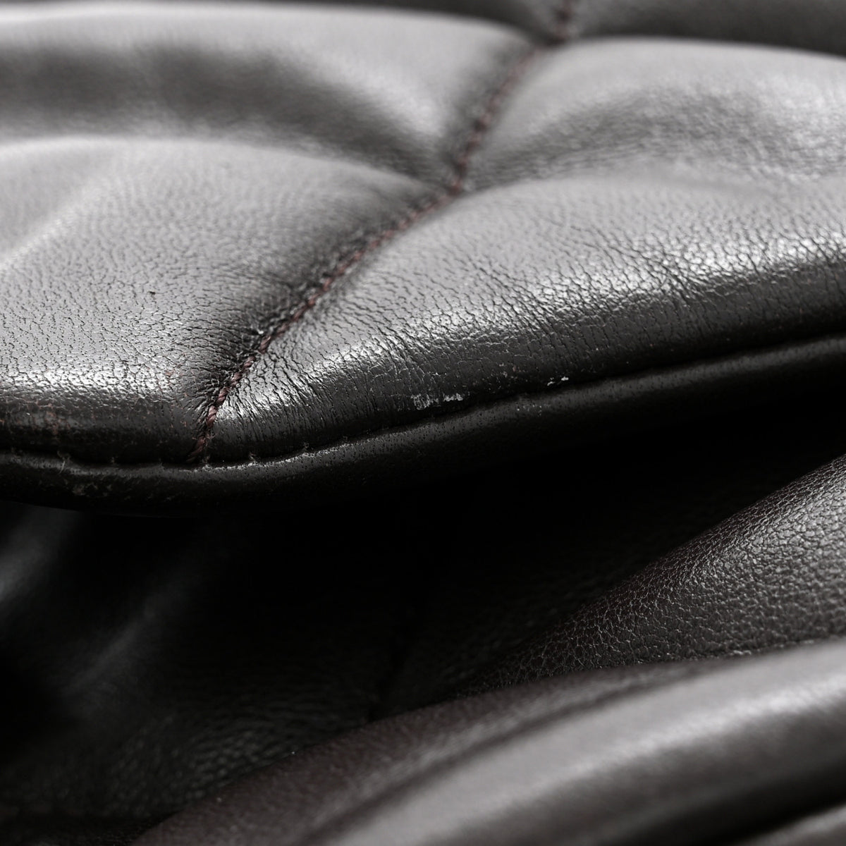 Chanel Lambskin Quilted Medium Chanel 19 Flap Dark Brown 11 of 11