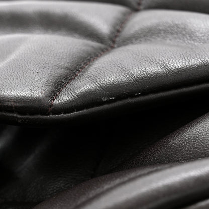 Chanel Lambskin Quilted Medium Chanel 19 Flap Dark Brown 11 of 11
