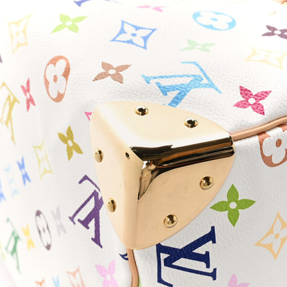 Louis Vuitton Monogram Multicolor Speedy 30 White 11 of 11