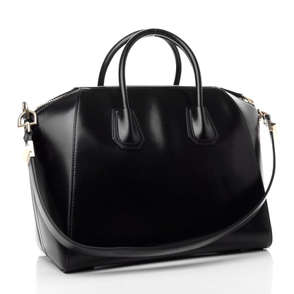 Givenchy Shiny Lord Calfskin Medium Antigona Black 3 of 11