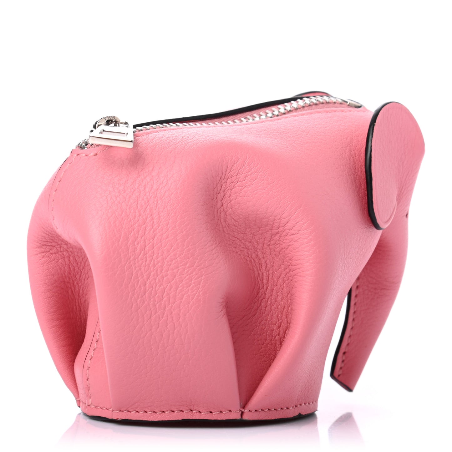 Calfskin Elephant Coin Purse Candy