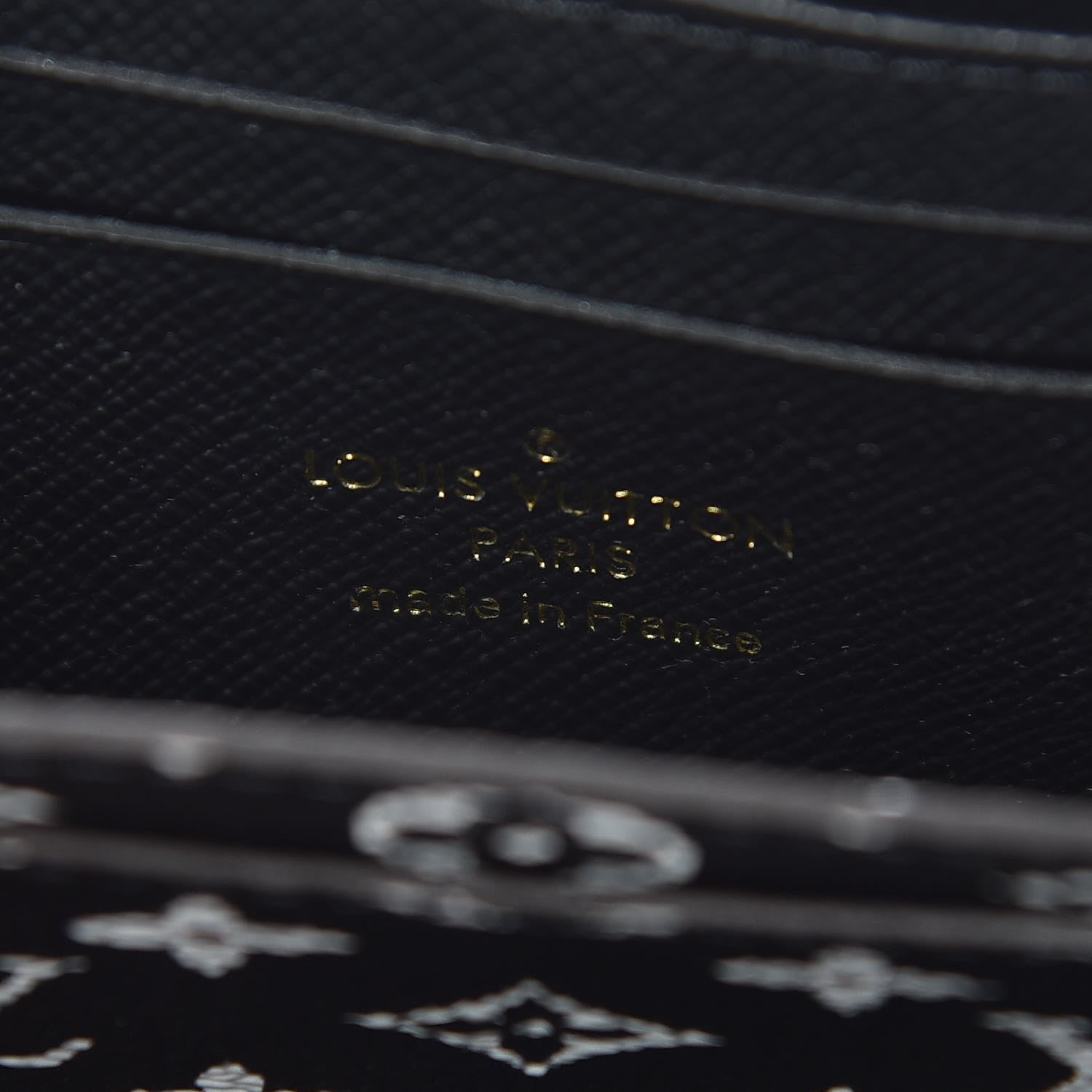 Louis Vuitton Monogram Giant Jungle Zippy Coin Purse Black 6 of 7