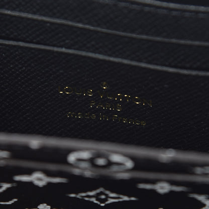 Louis Vuitton Monogram Giant Jungle Zippy Coin Purse Black 6 of 7