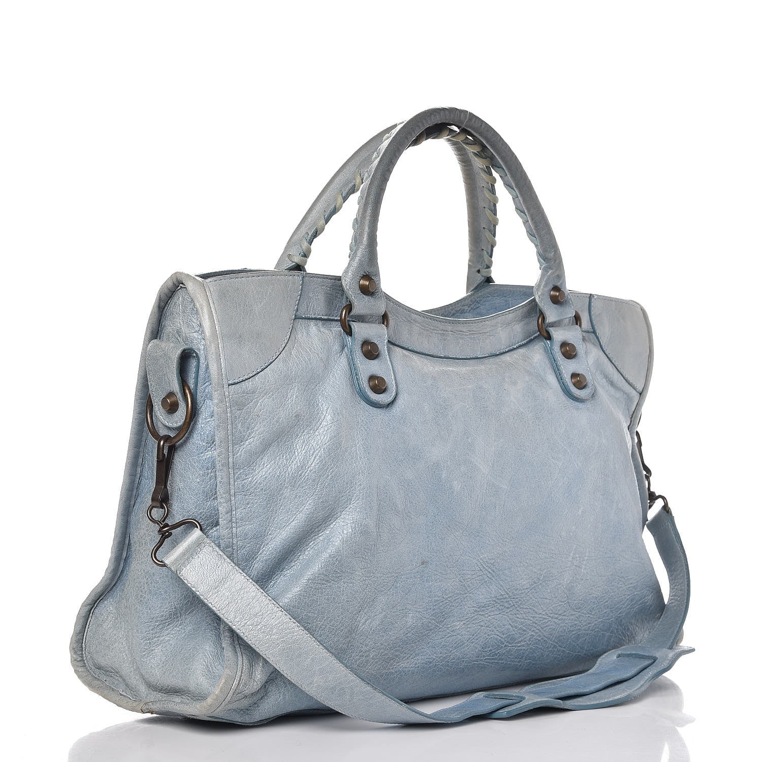 Balenciaga Agneau Classic Hardware S Cityky Bleu 3 of 13