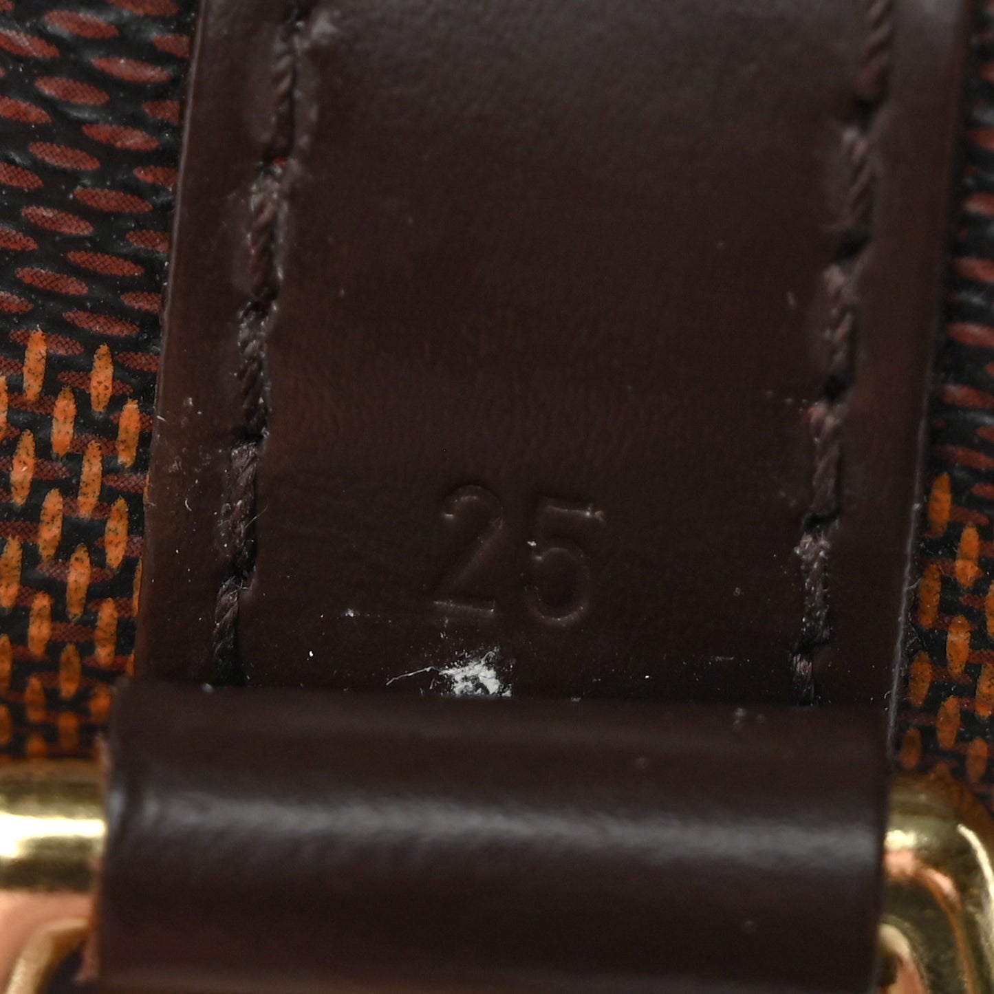 Damier Ebene Speedy Bandouliere 25