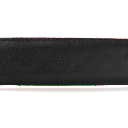 Chanel Caviar Quilted CC Chain Belt 85 34 Red 4 of 6
