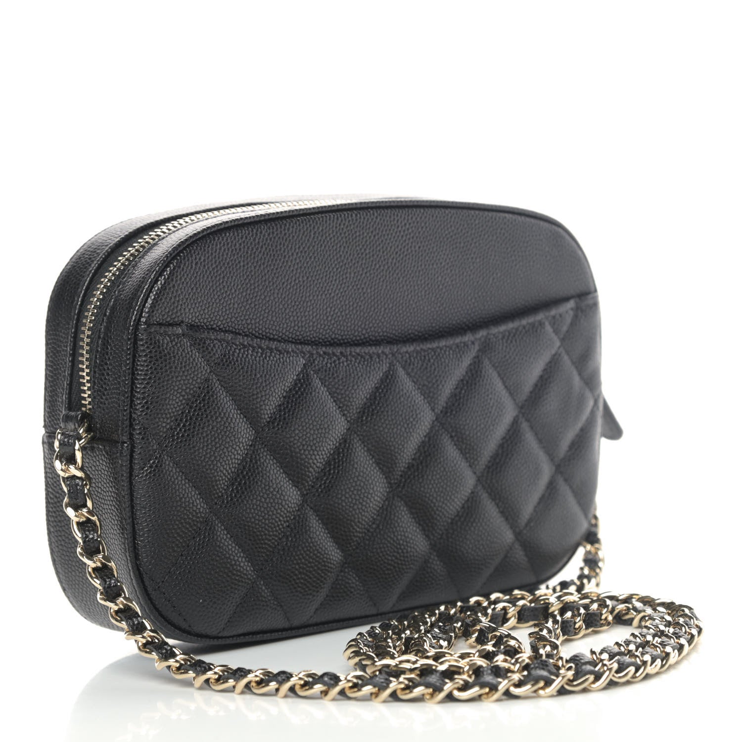 Chanel Caviar Quilted Vanity With Chain Black 3 of 12