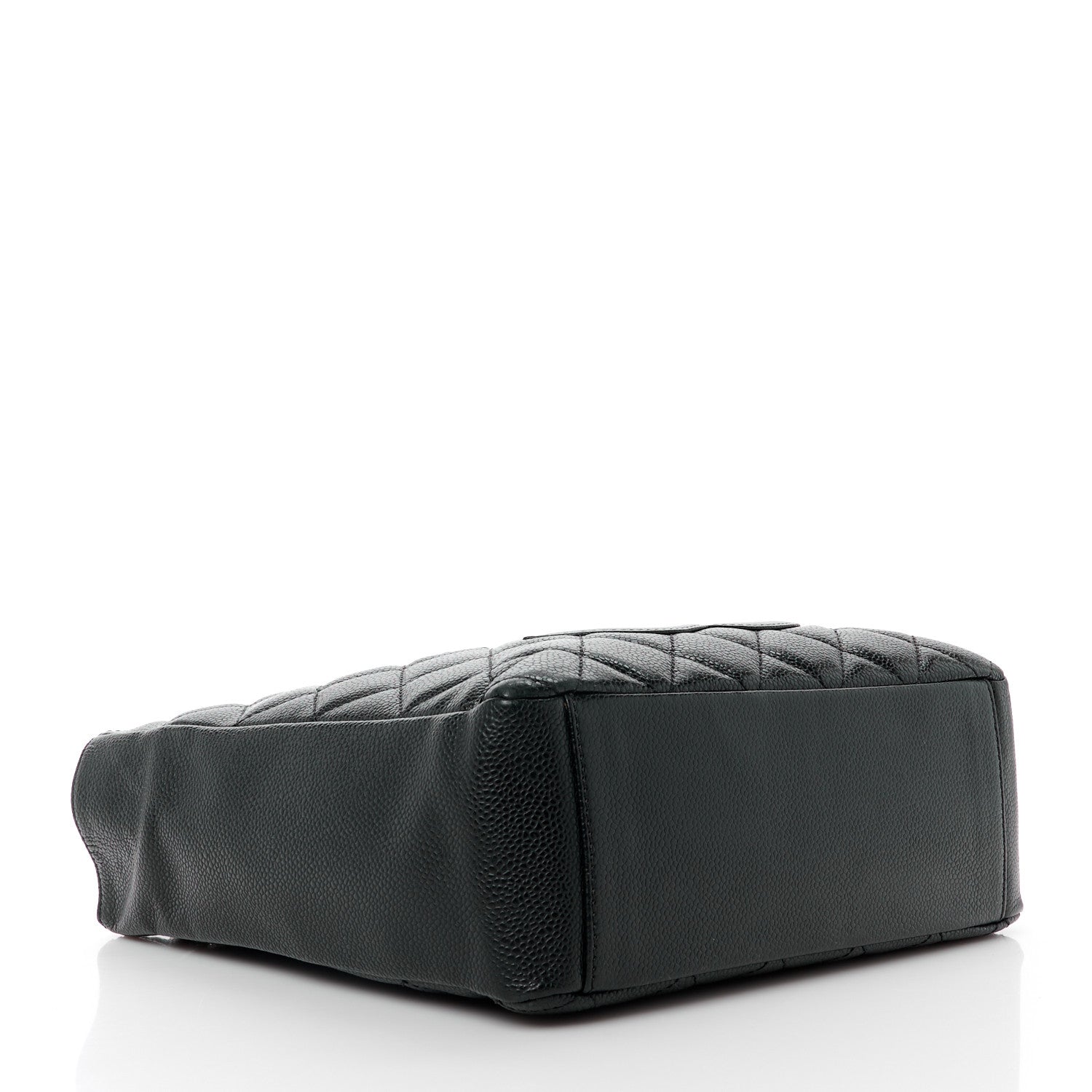 Chanel Caviar Quilted Petit Shopping Tote PST Black 4 of 11