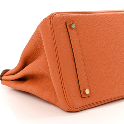 Hermes Togo Birkin 35 Orange 9 of 14