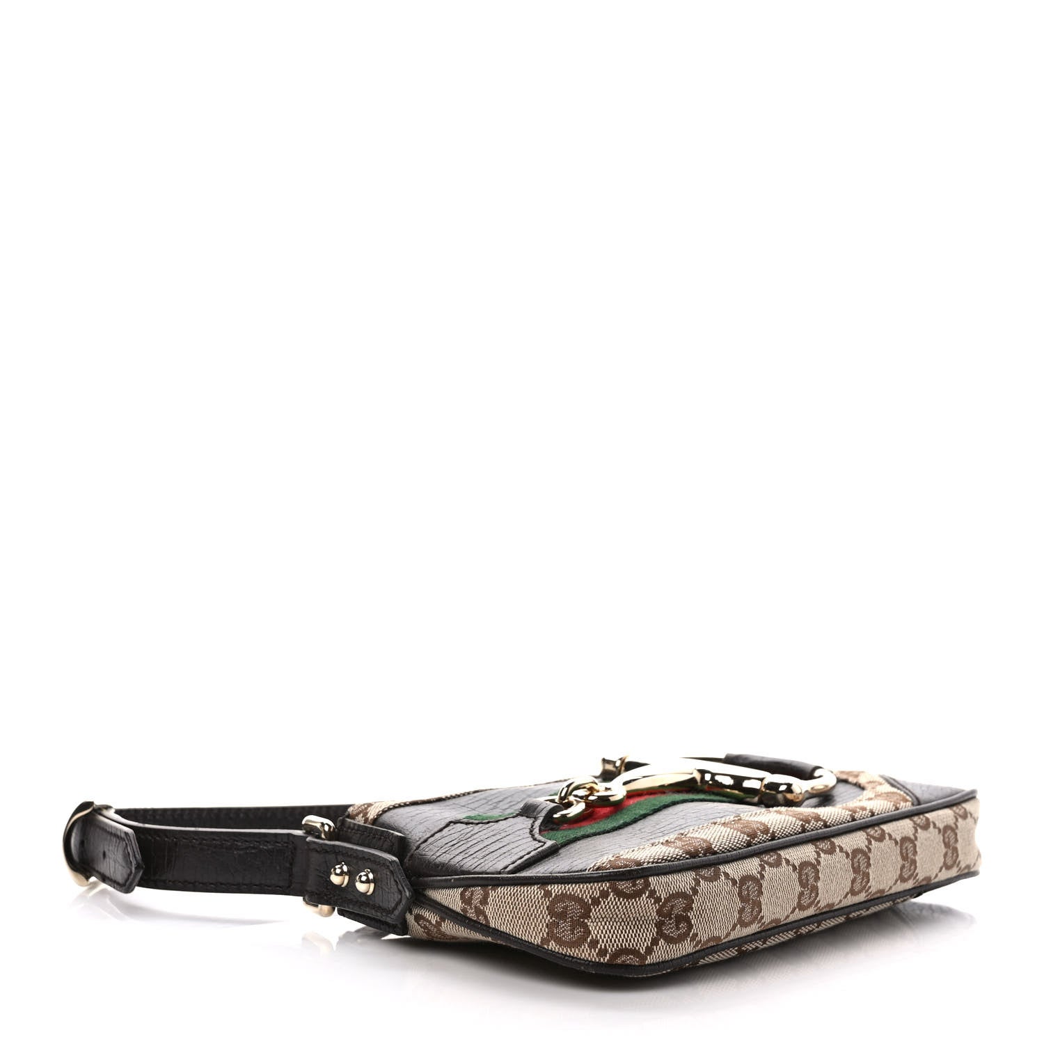 Gucci Monogram Hasler Pochette Brown 4 of 11