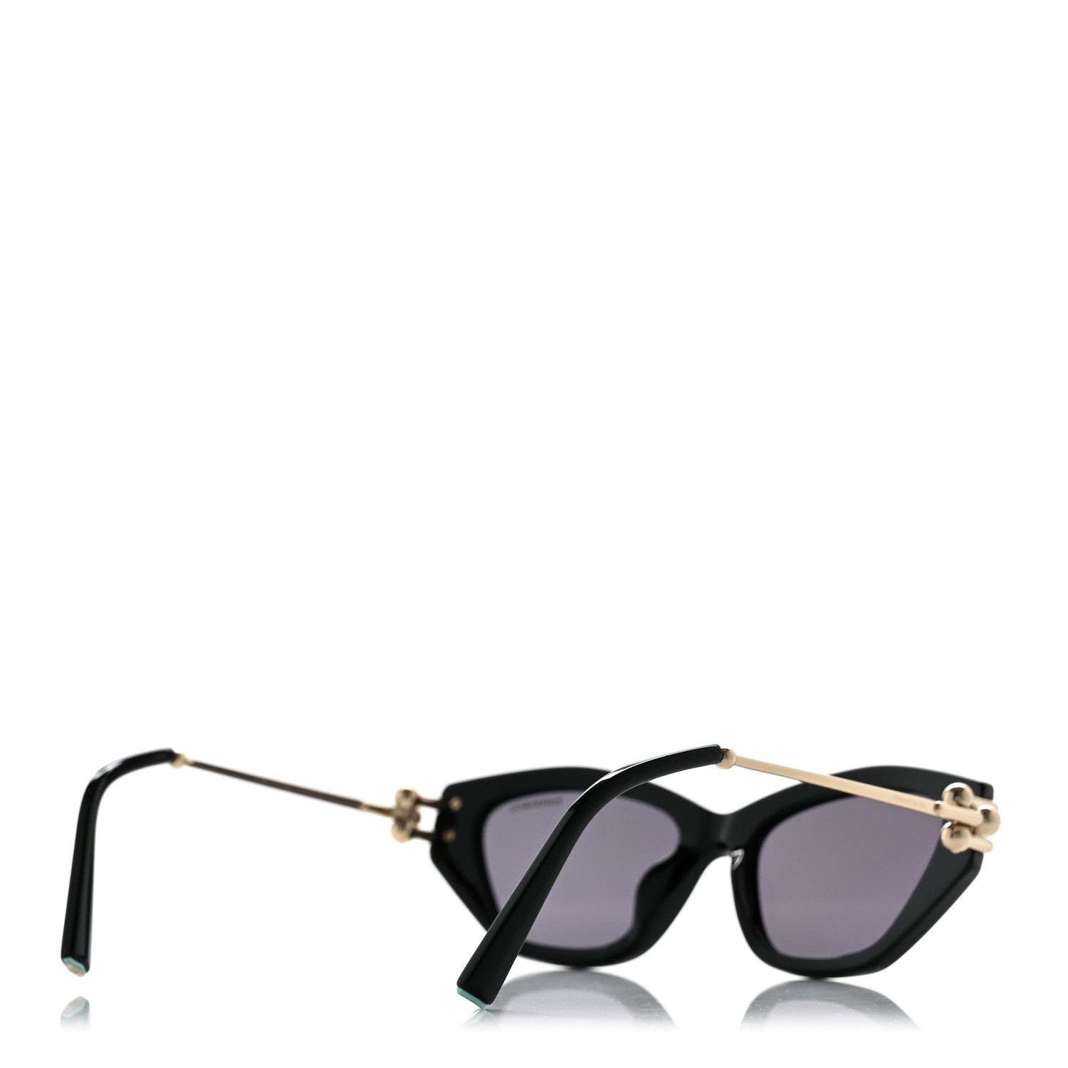 Tiffany Acetate HardWear Cat Eye Sunglasses TF4231U Black 4 of 8