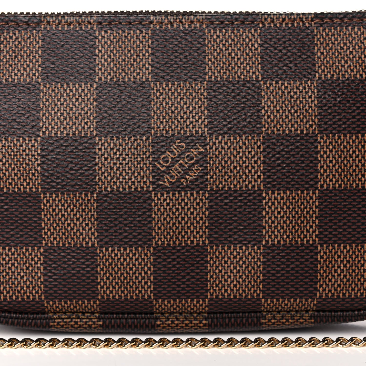 Louis Vuitton Damier Ebene Mini Pochette Accessories 8 of 10