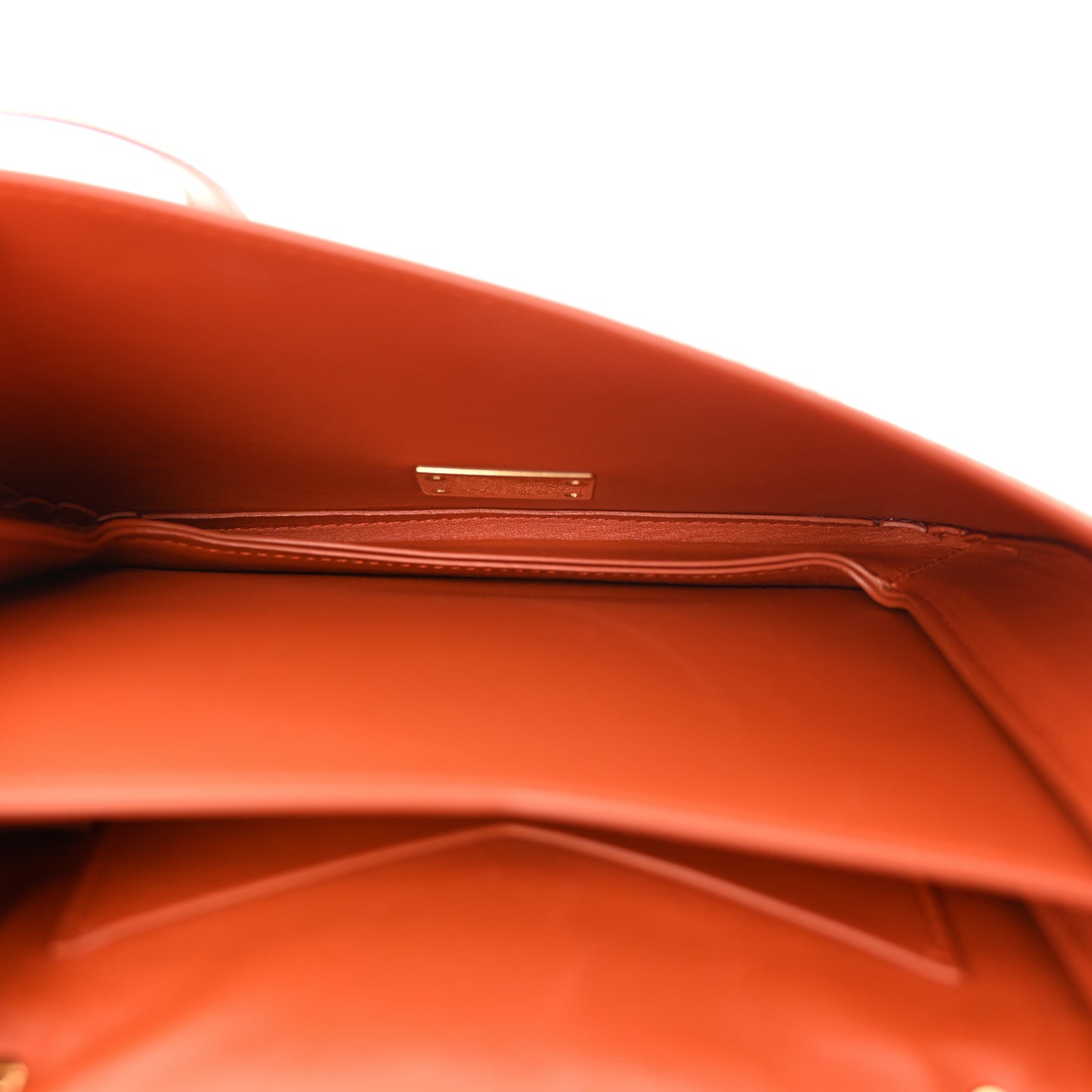Calfskin Mount Envelope Bag Maple