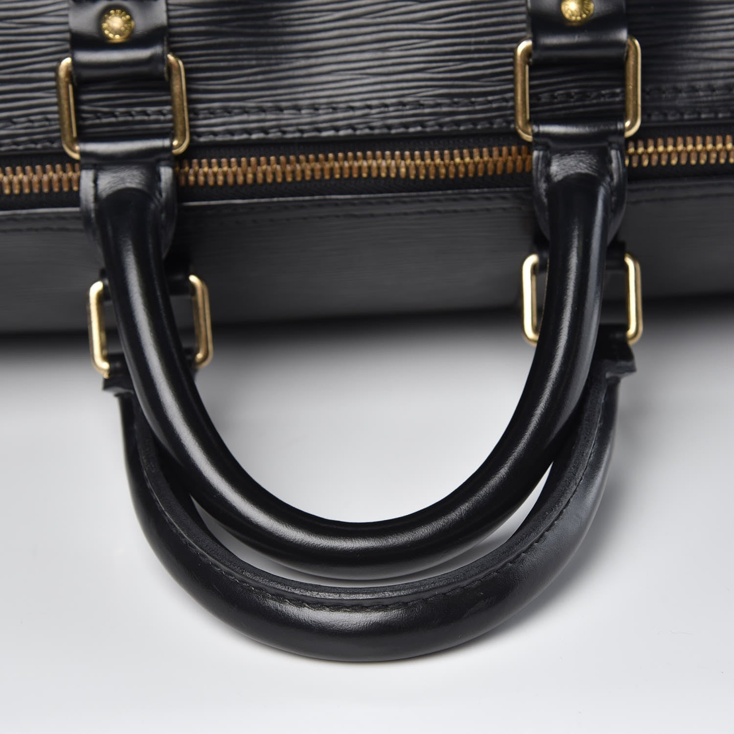 Louis Vuitton Epi Keepall 45 Black 10 of 11