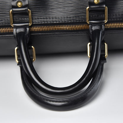 Louis Vuitton Epi Keepall 45 Black 10 of 11