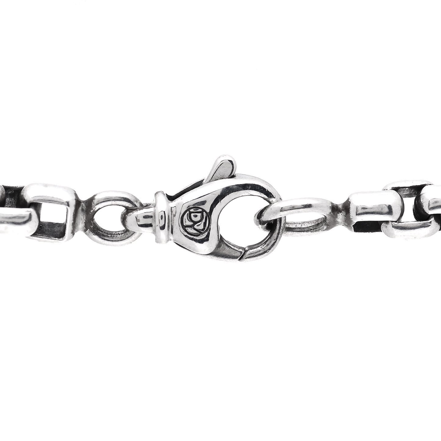 Sterling Silver 4.8mm Box Chain Necklace 22"