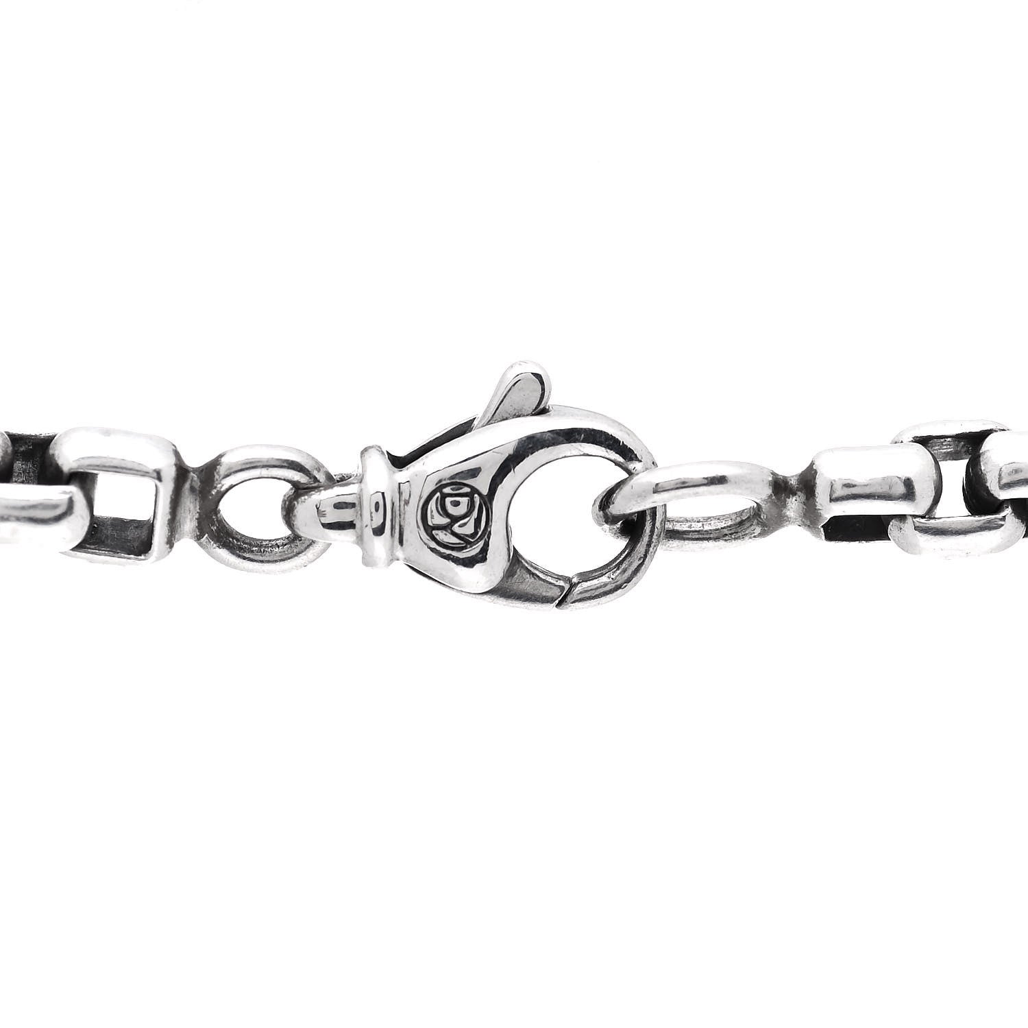 David Yurman Sterling Silver 4.8mm Box Chain Necklace 22" 3 of 6