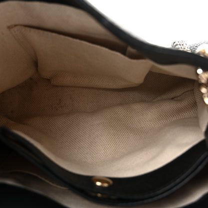 Gucci Pebbled Calfskin Small Soho Chain Shoulder Bag Black 6 of 11