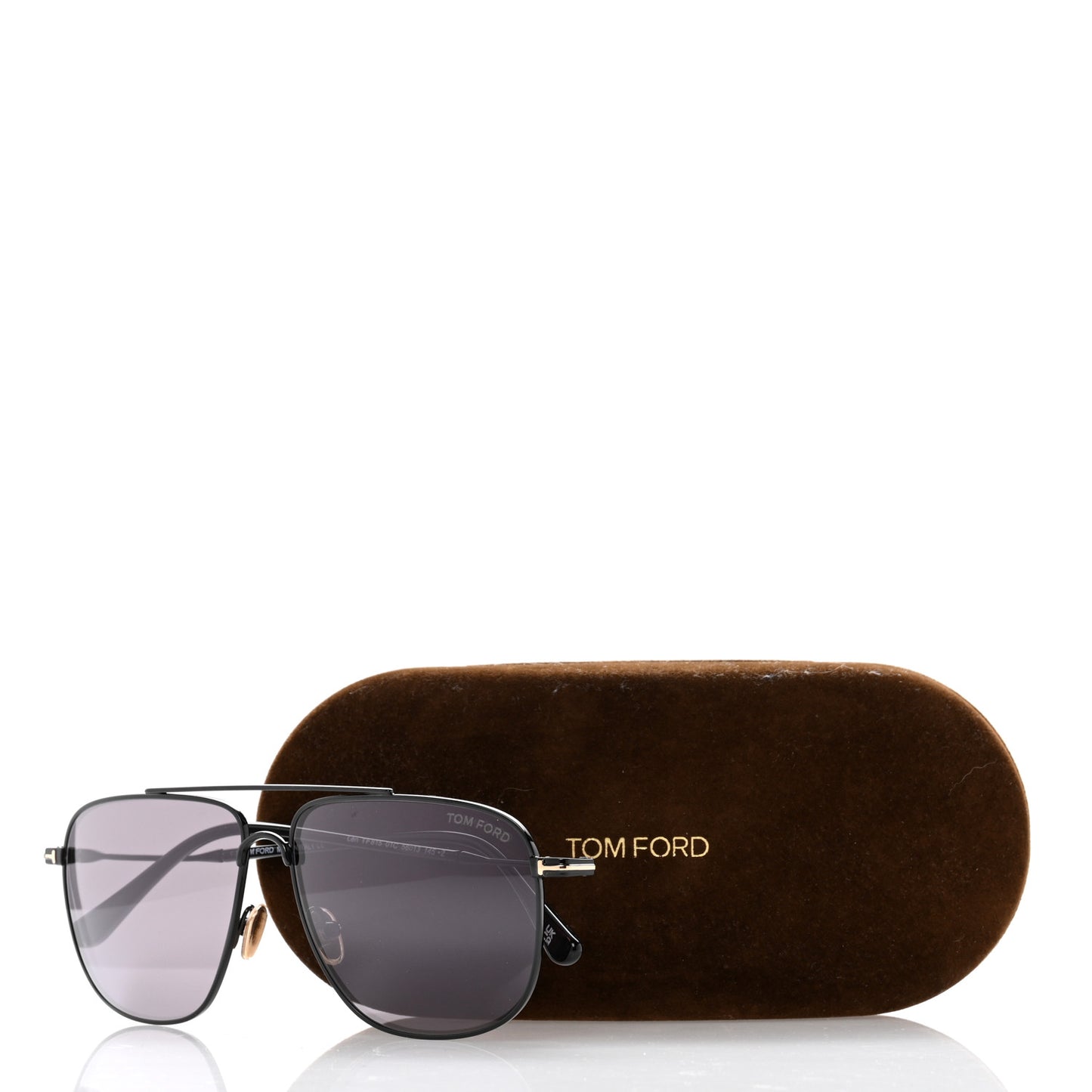 Len Aviator Sunglasses TF815 Black