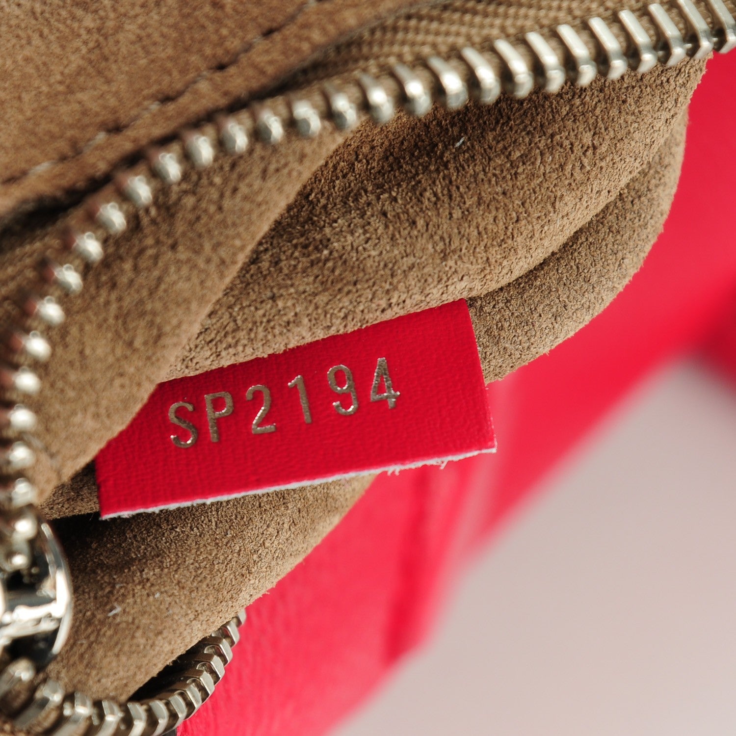 Louis Vuitton Veau Cachemire Tote W BB Framboise 7 of 7