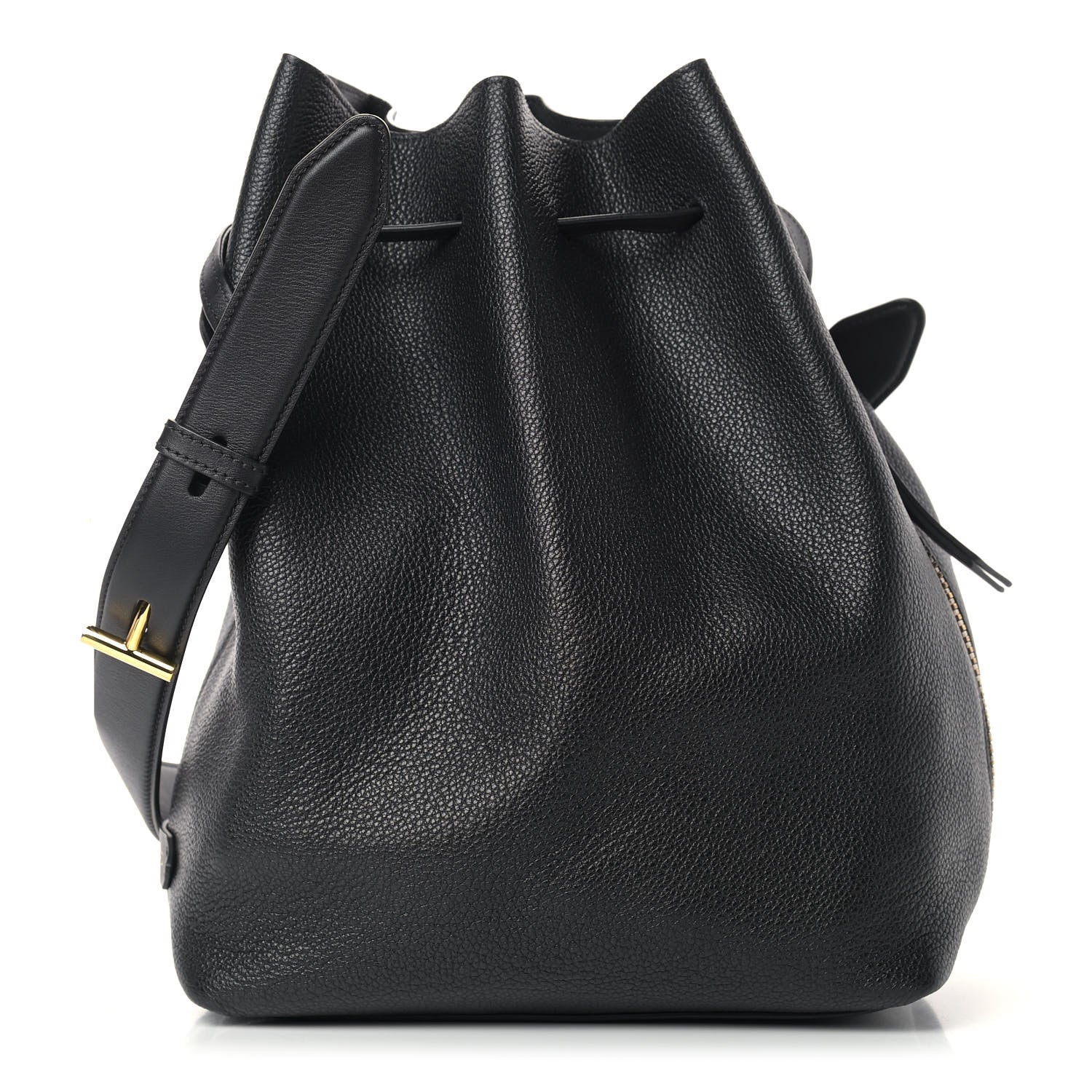 Tom Ford Soft Calfskin Edge Epson Hobo Black 1 of 7