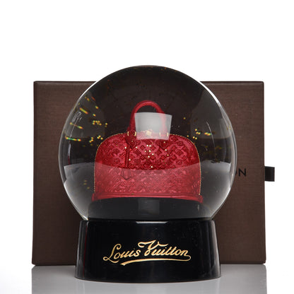 Louis Vuitton Alma Snow Globe Boule A Neige Rouge 5 of 5