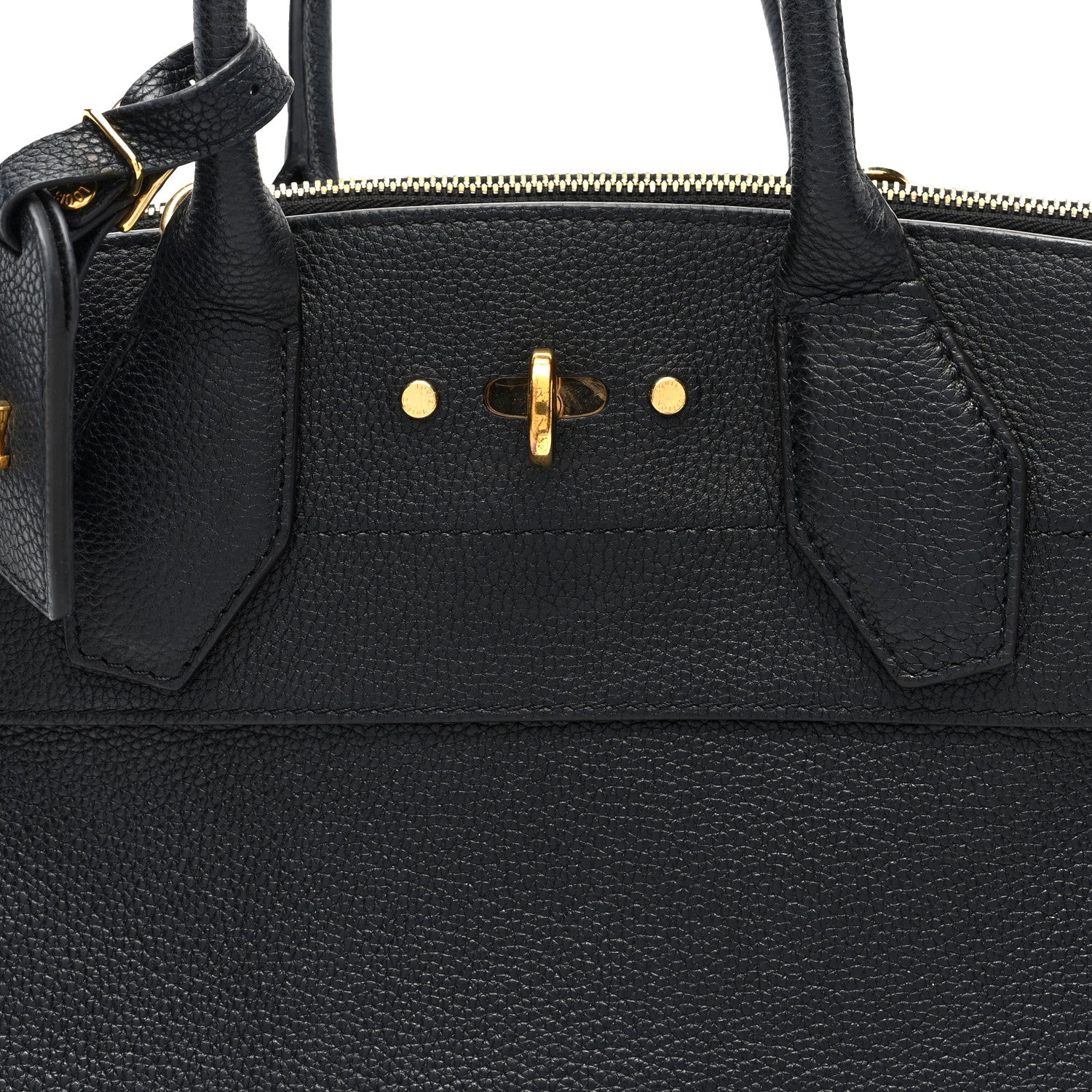 Louis Vuitton Taurillon City Steamer PM Black 9 of 11