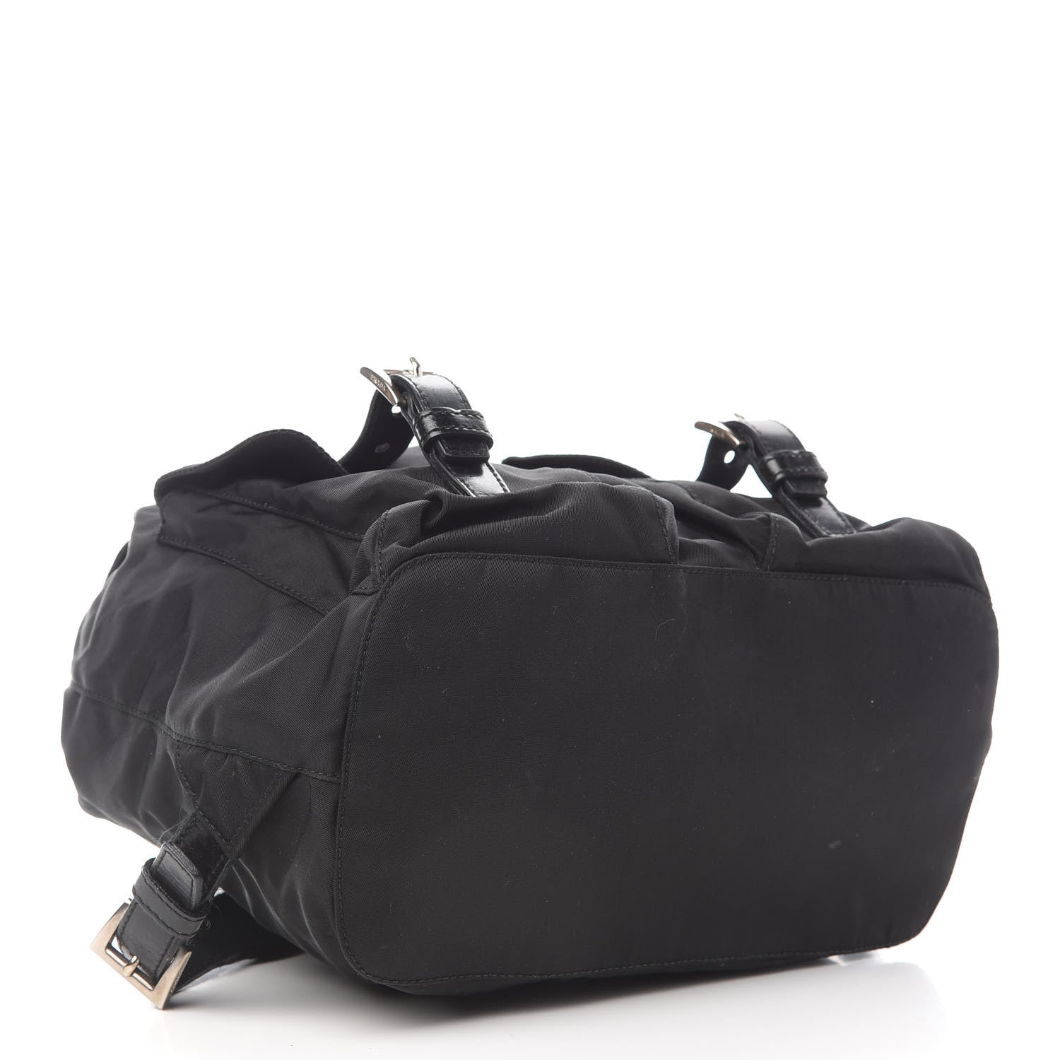 Prada Tessuto Nylon Small Backpack Black 4 of 8
