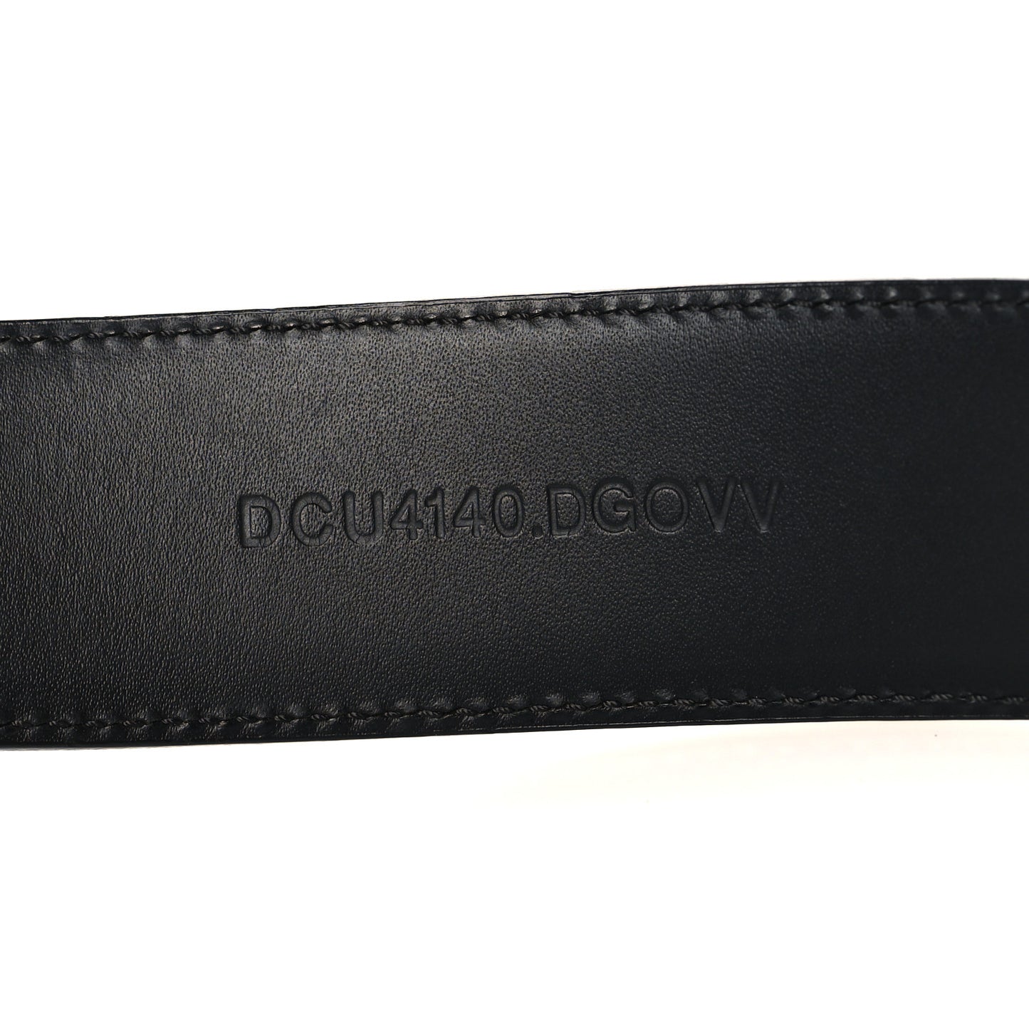 Textured Calfskin 4cm La Medusa 100 40 Belt 100 40 Black