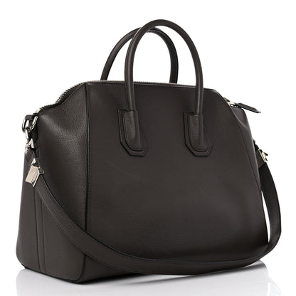Givenchy Sugar Goatskin Medium Antigona Heather Grey 3 of 16