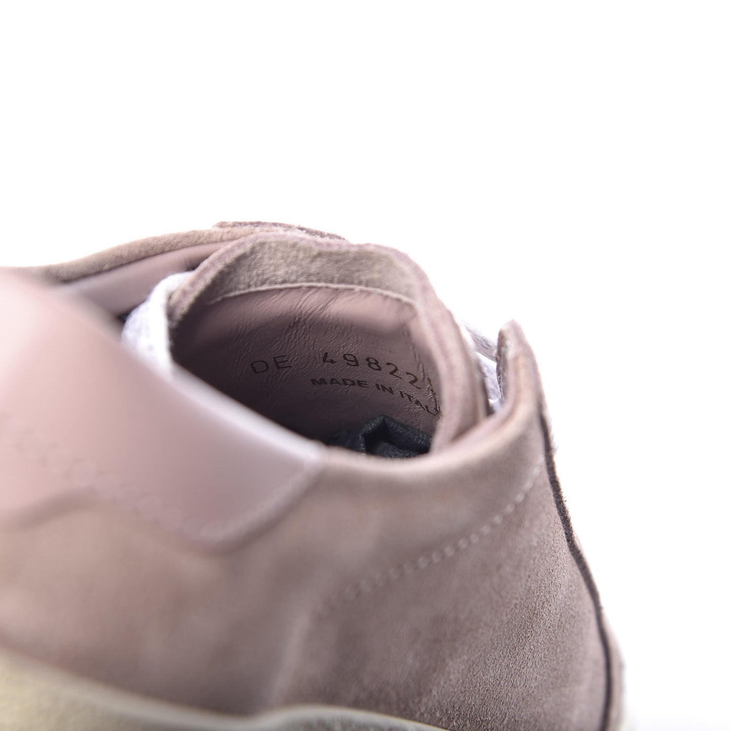 Distressed Suede Womens Court Classic Sneakers 37 Rose Antique