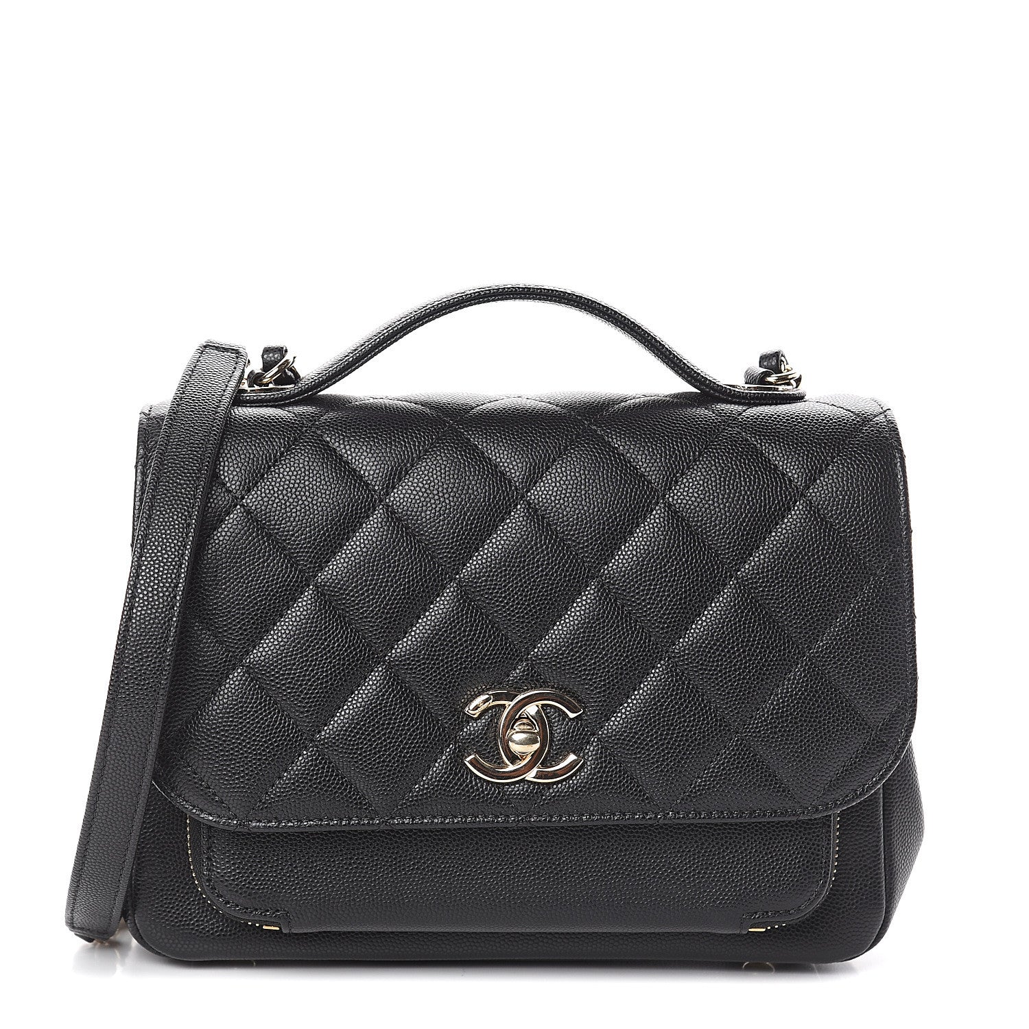 Chanel Caviar Quilted Medium Business Affinity Flap Black 1 of 9