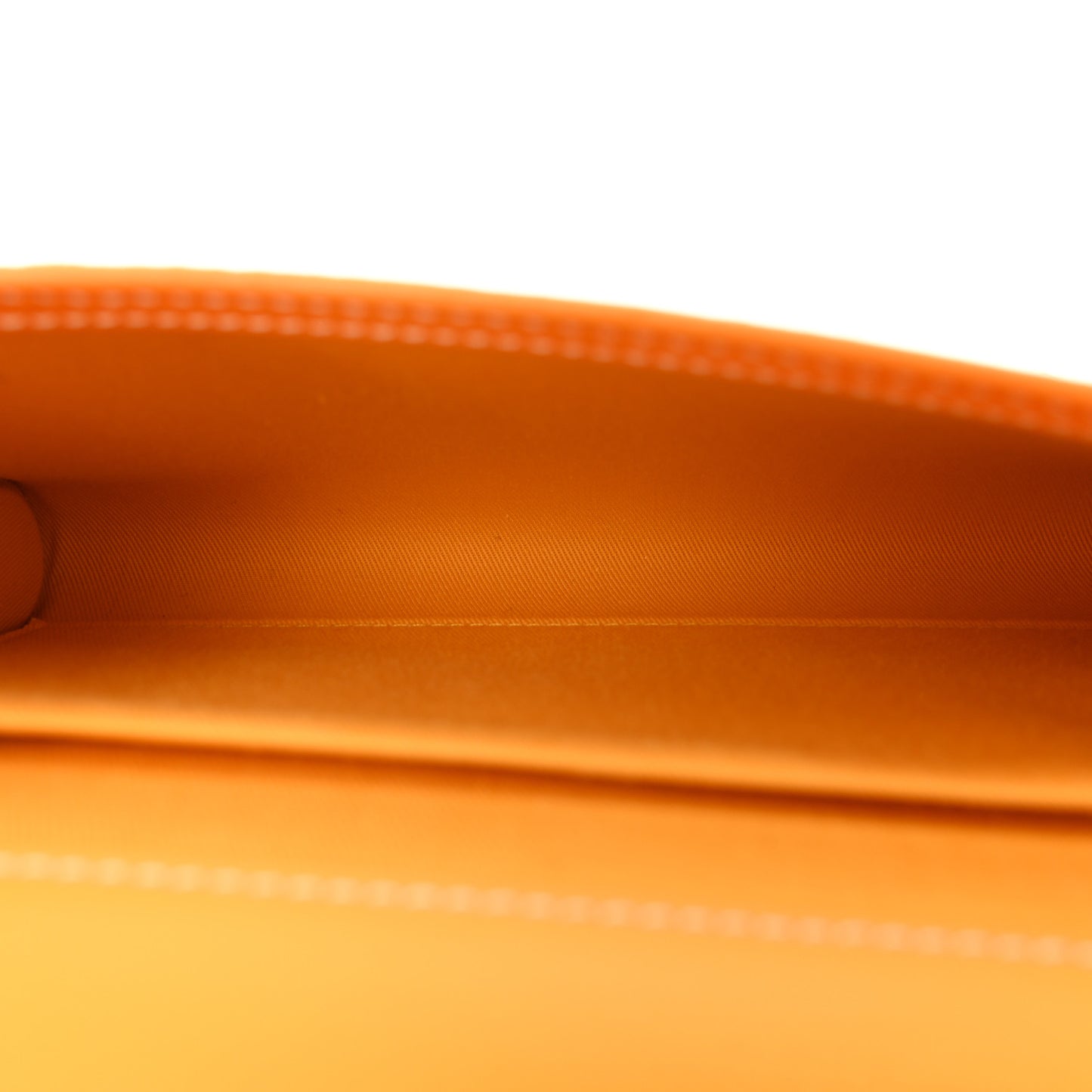 Goyardine Monte Carlo Bois Clutch With Strap Yellow