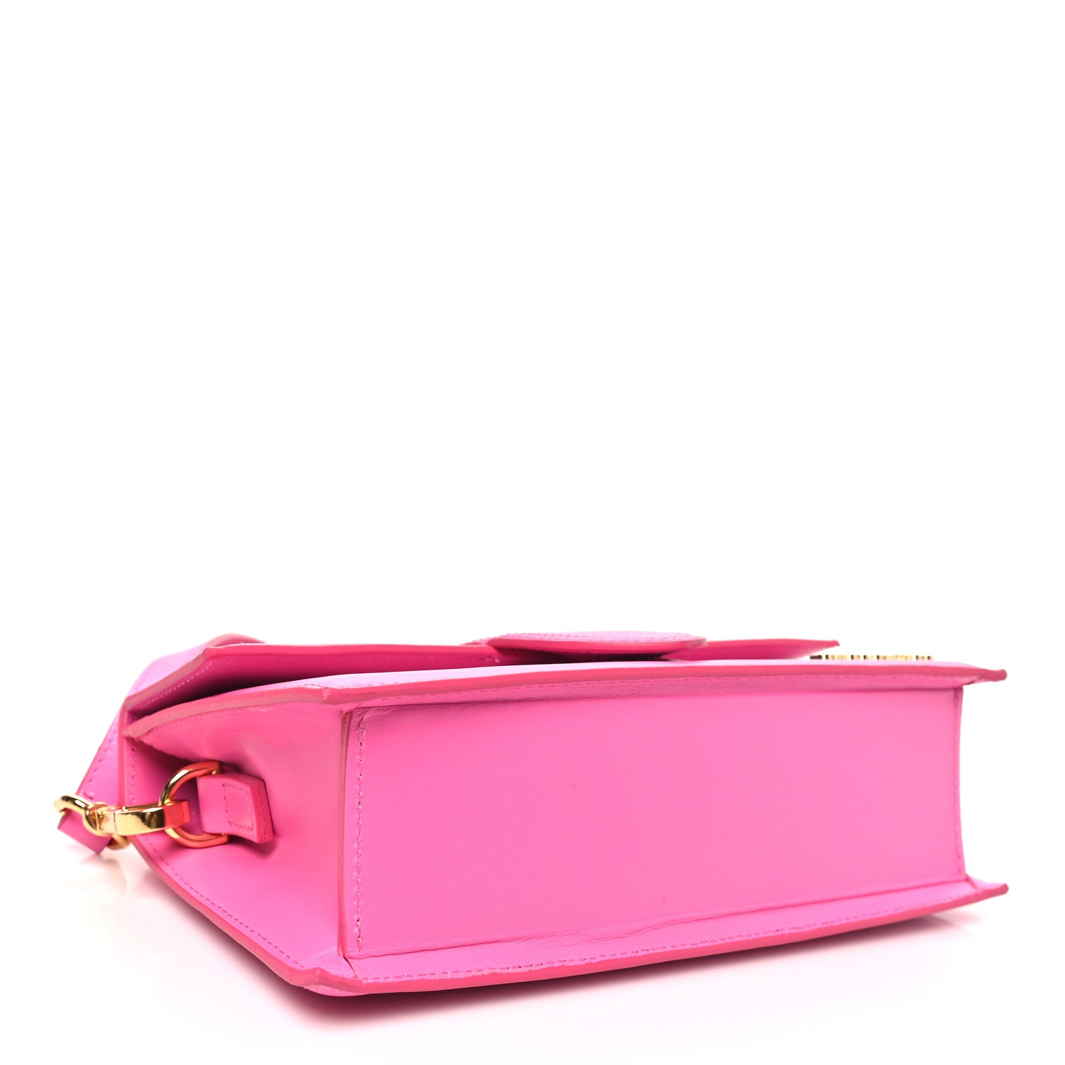 Jacquemus Smooth Calfskin Le Grand Bambino Neon Pink 1896181