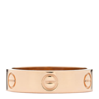 Cartier 18K Yellow Gold 5.5mm LOVE Ring 60 9 1 of 5