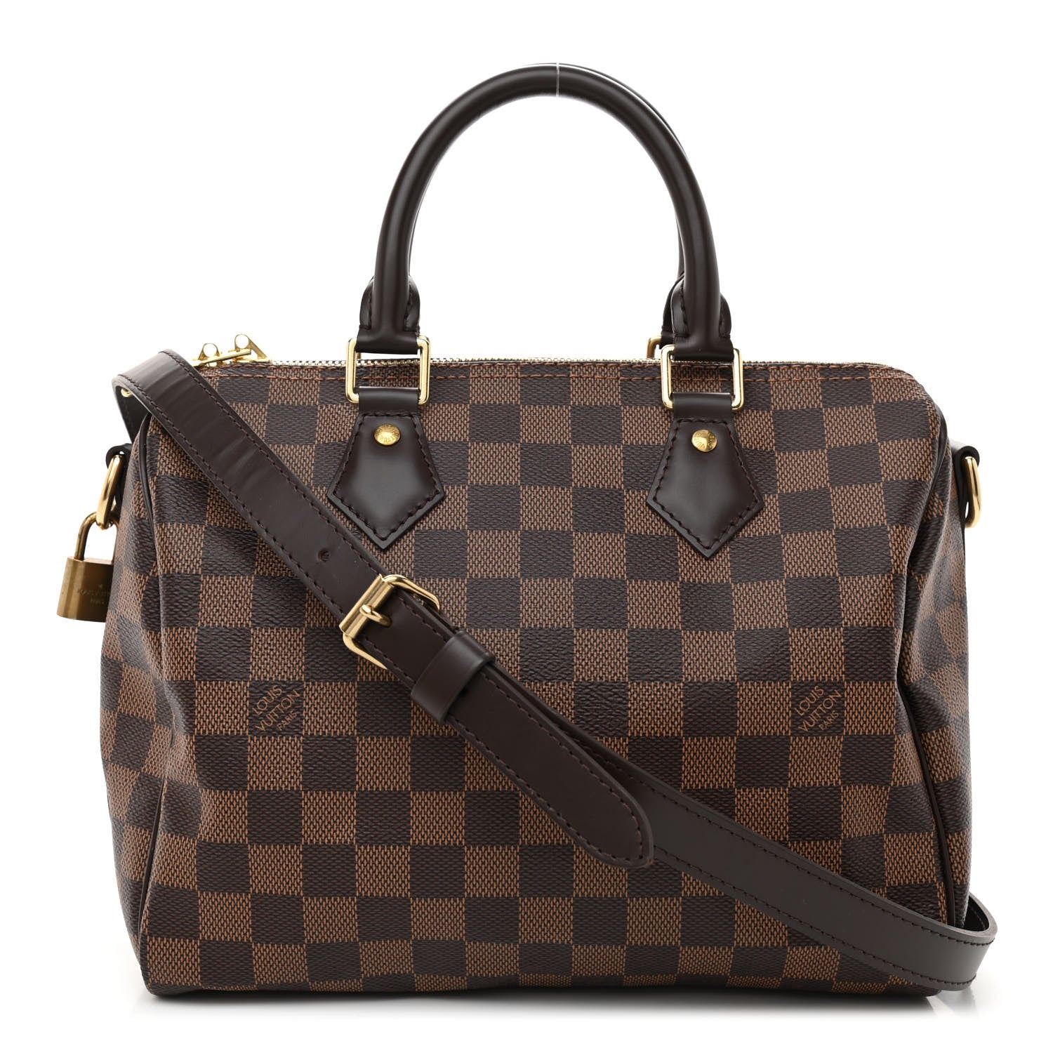 Louis Vuitton Damier Ebene Speedy Bandouliere 25 1 of 8