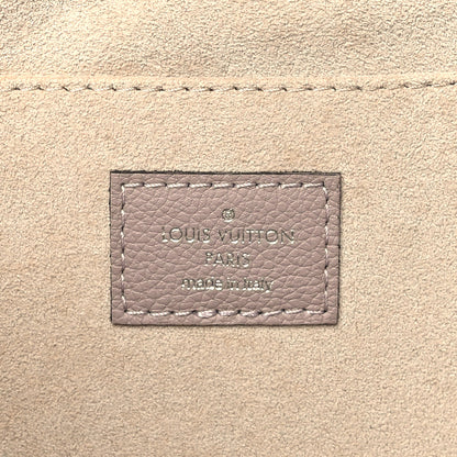 Louis Vuitton Calfskin Pochette Jour PM Clutch Taupe 6 of 8