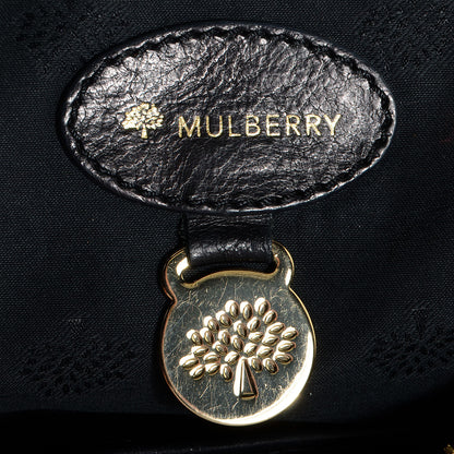 Mulberry Smooth Leather Taylor Satchel Black 8 of 11