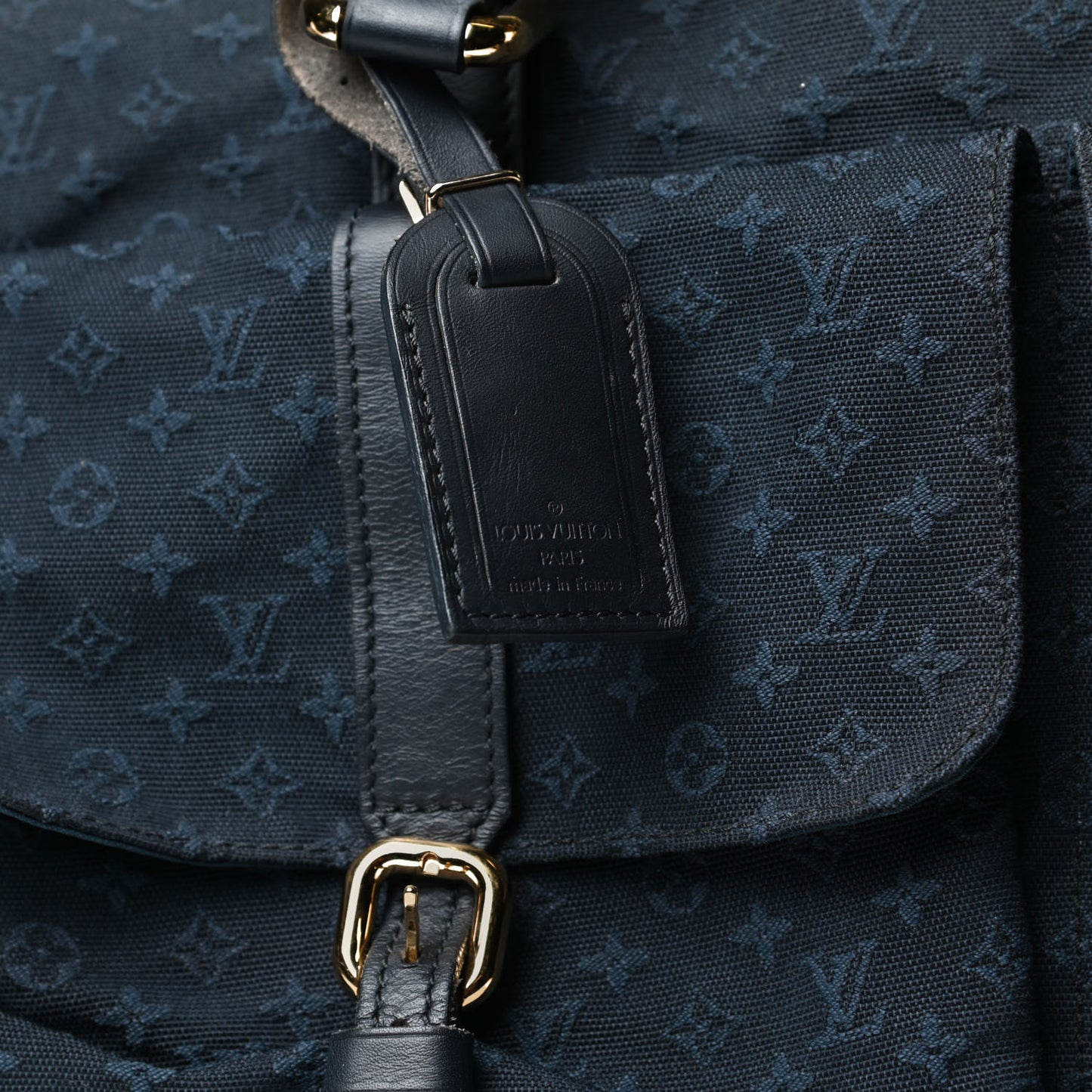 Mini Lin Monogram Louise Blue