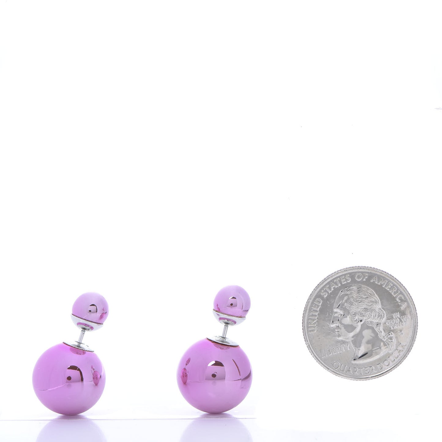 Pearl Mise En Dior Tribal Earrings Pink
