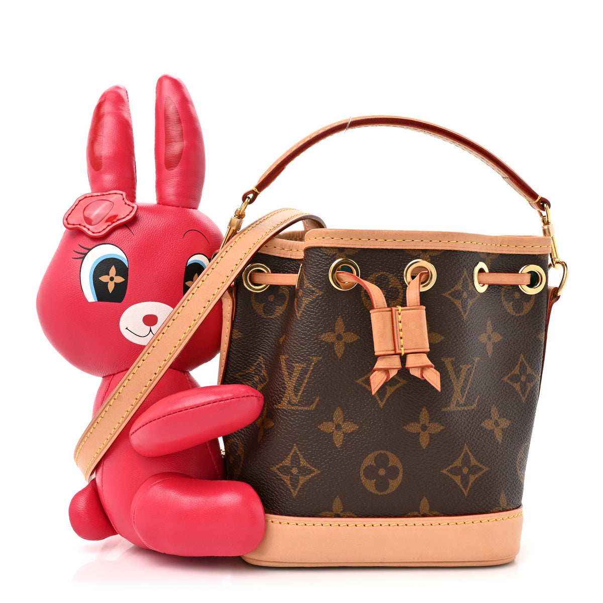 Louis Vuitton LV X Sun Yitian Monogram Rabbit Nano Noe 1 of 8