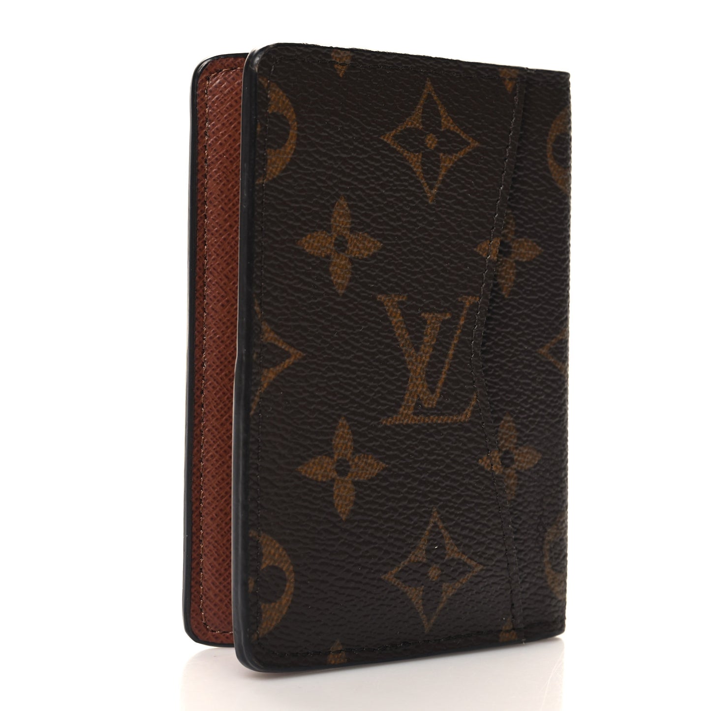 Monogram Pocket Organizer Card Holder NM