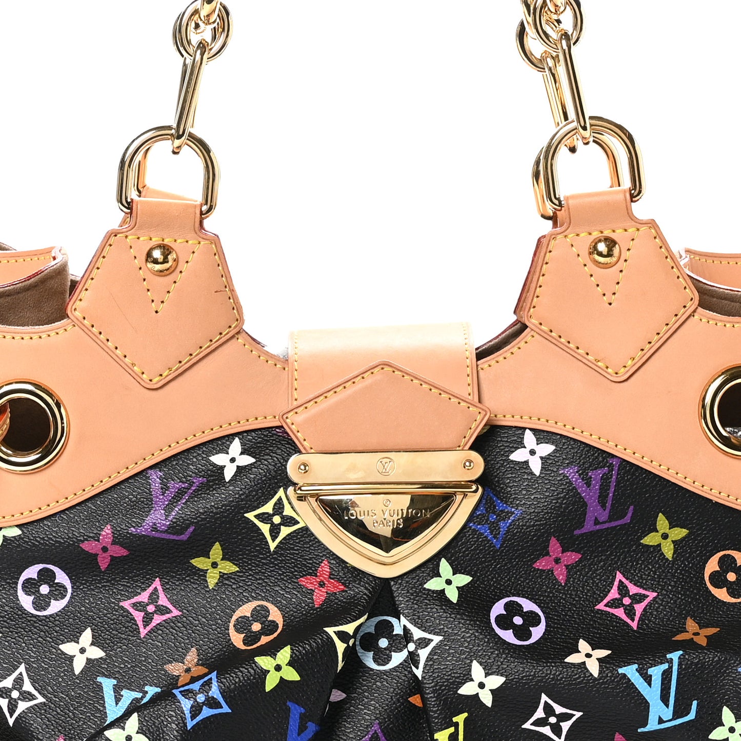 Monogram Multicolor Ursula Black