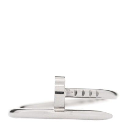 Cartier 18K White Gold Small Juste Un Clou Ring 52 6 1 of 6