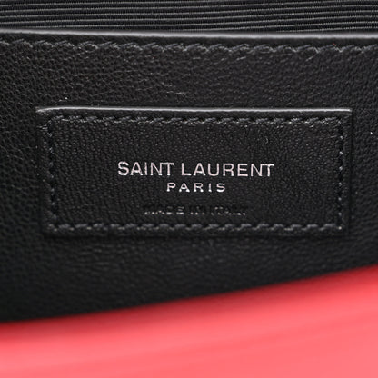 Saint Laurent Grain De Poudre Medium Classic Monogram Kate Tassel Satchel Rouge Eros 6 of 12