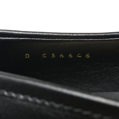 Chanel Lambskin Quilted CC Turnlock Loafers 37.5 Black 8 of 9