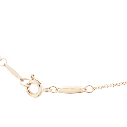 Tiffany 18K Yellow Gold Diamond .14ct Elsa Peretti Diamonds by the Yard Pendant Necklace 4 of 5