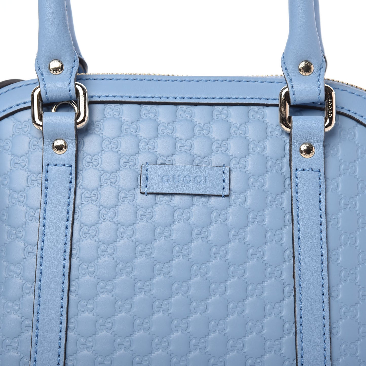 Microguccissima Mini Dome Bag Mineral Blue